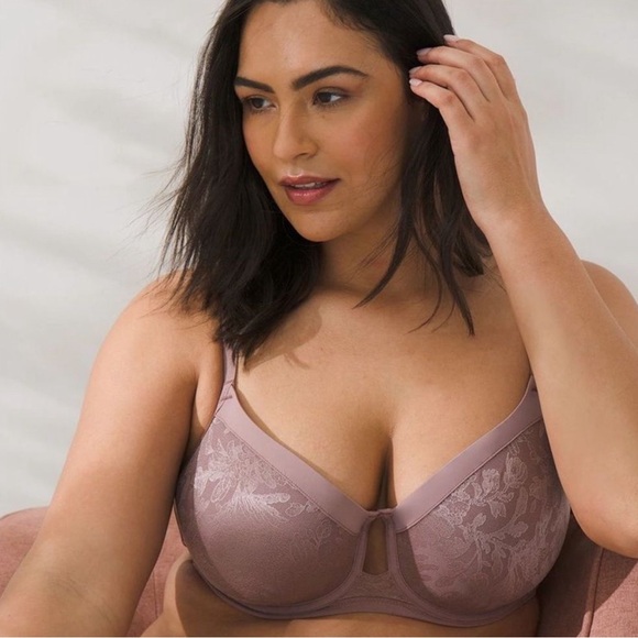 SOMA Lightest Lift Perfect Coverage in Mocha Taupe Underwire Bra Sz 34DD NEW - Picture 3 of 16